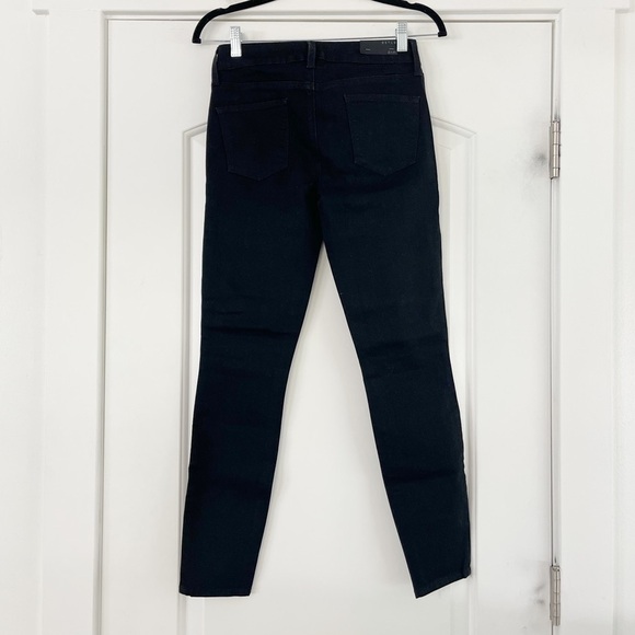 DSTLD Mid-rise Destroyed Denim Skinny Jean Black - 25x28 - Picture 5 of 8